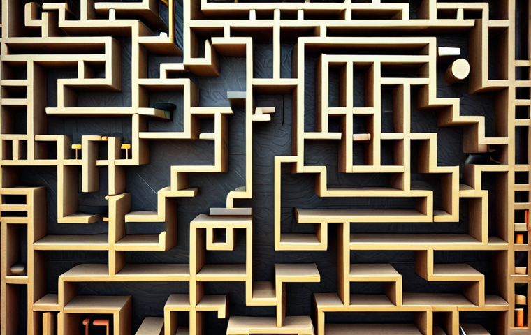 **Abstract concept illustration:** A complex maze representing the challenge of understanding technical jargon due to a lack of background knowledge.